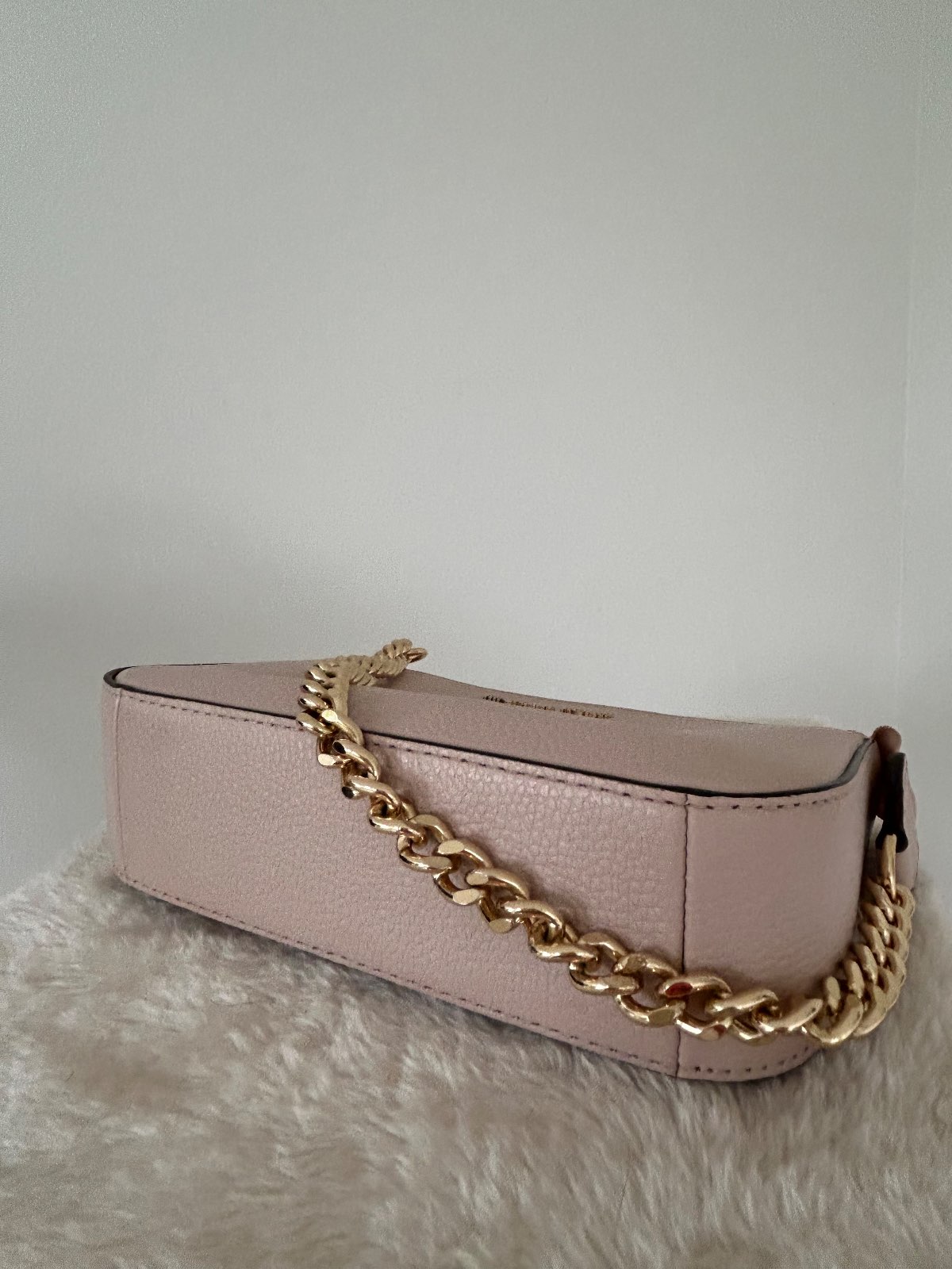 Michael Kors — Pochette Bandoulière Michaël Kors Cuir Grainé Rose Poudré — photo 5