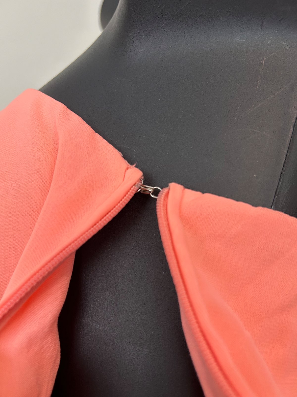 Naf Naf — Robe NAF NAF corail bustier & mousseline — photo 6