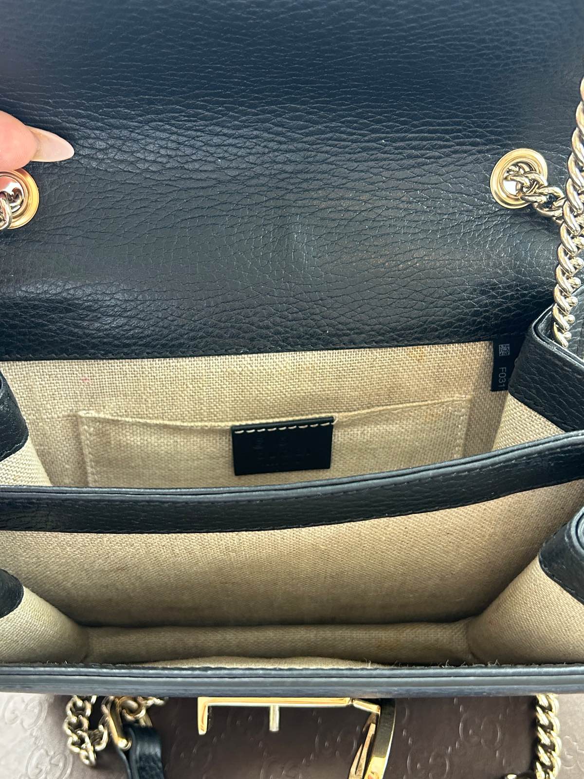 Gucci — Sac à main cross body GUCCI interlocking G Small Chain — photo 8