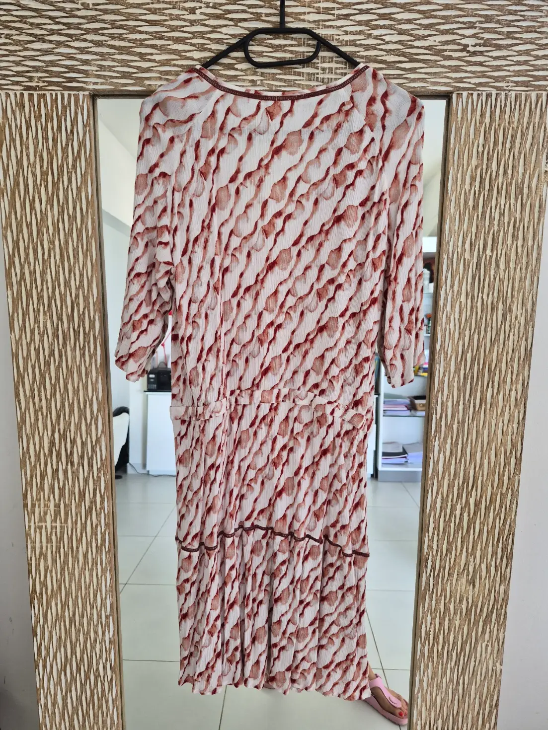 Ba&sh — Robe ba&sh Fanny rouge terracotta T3 (L) — photo 7