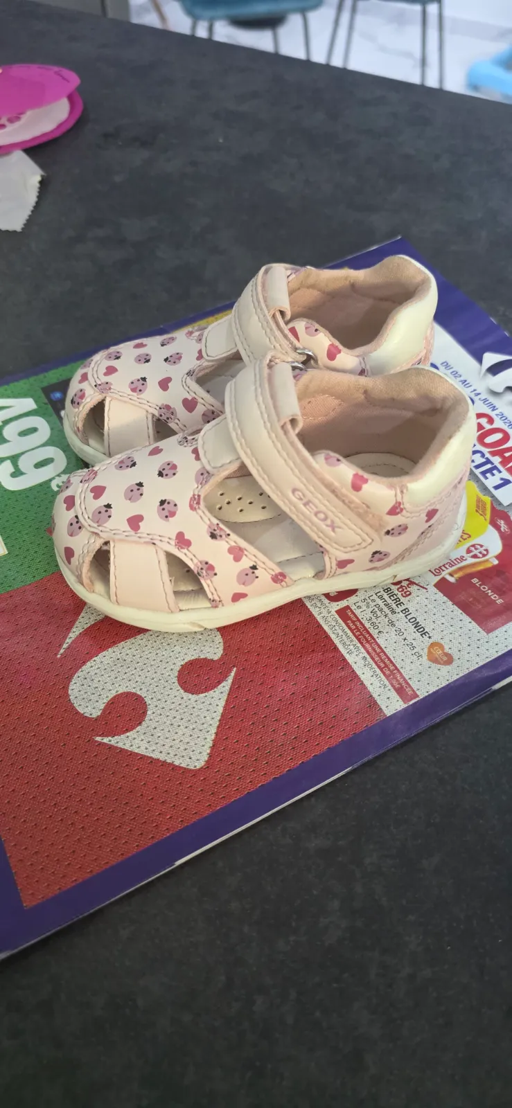 Geox — Sandales geox fille — photo 2