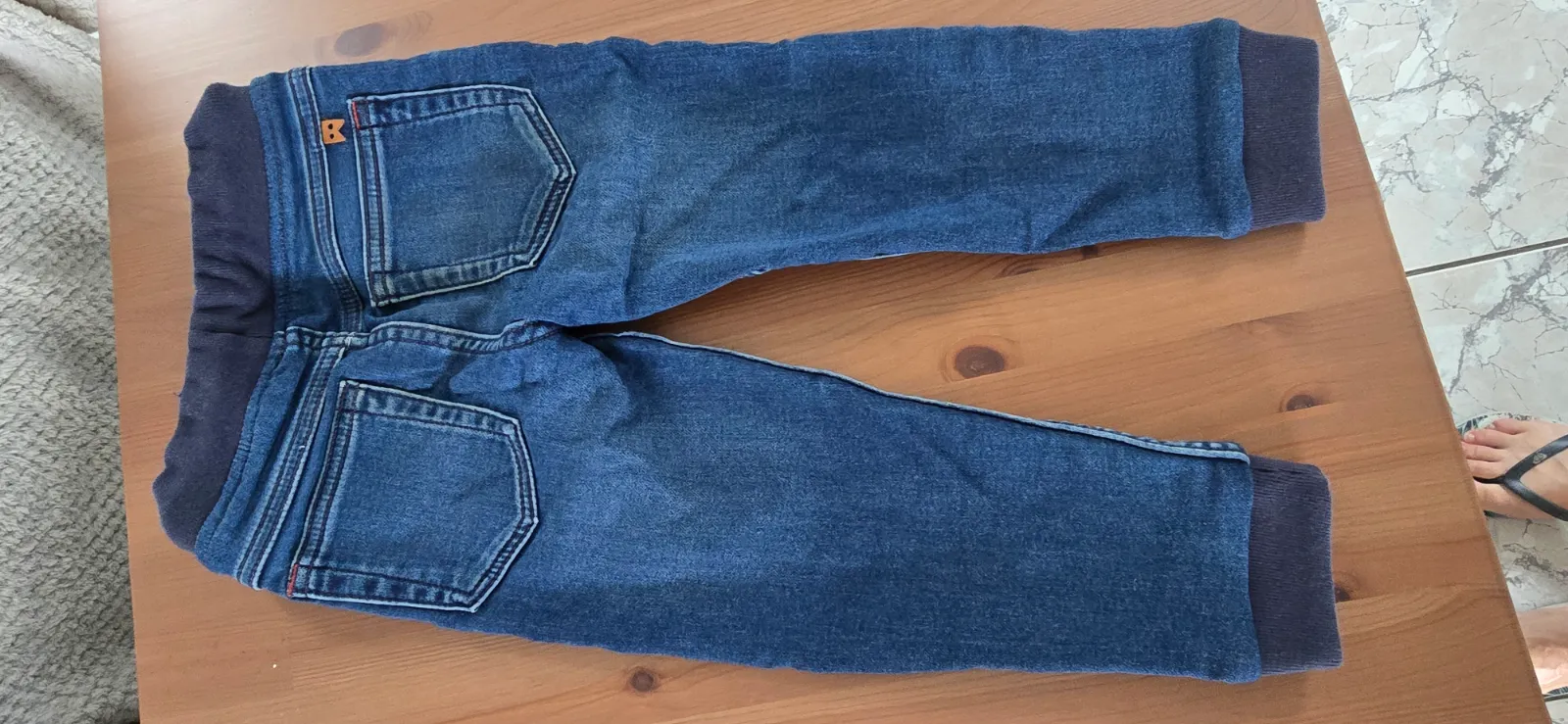 Okaidi — Teeshirt ml et jeans jogger 4ans Garçon — photo 4