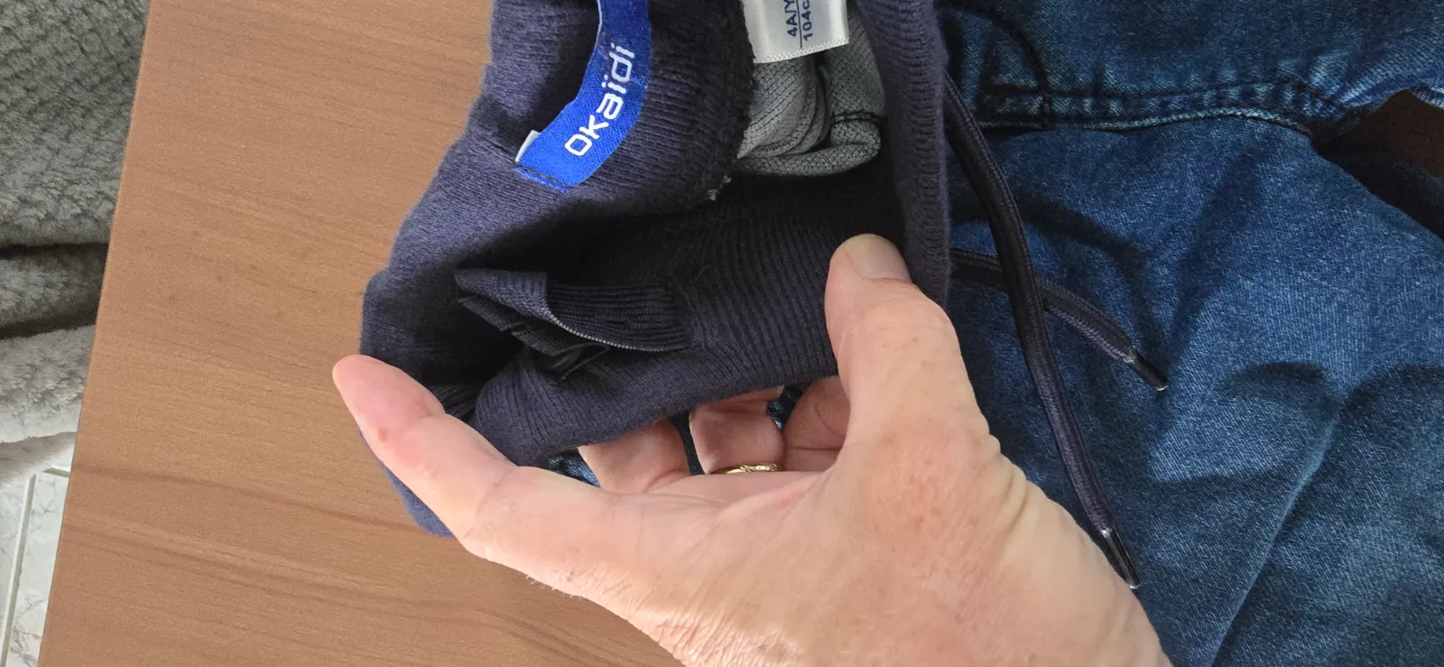 Okaidi — Teeshirt ml et jeans jogger 4ans Garçon — photo 5