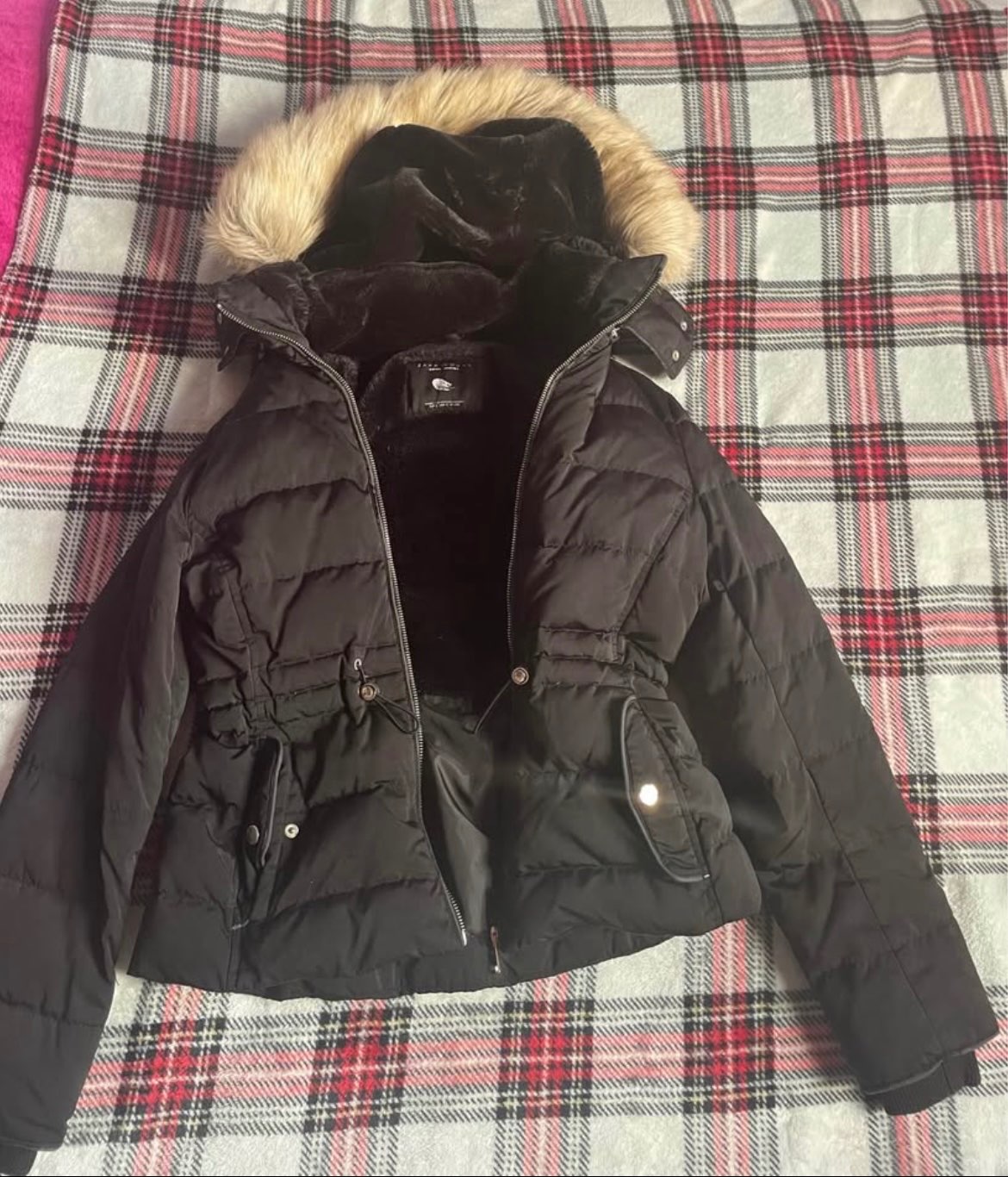 Zara — Doudoune noire — photo 1
