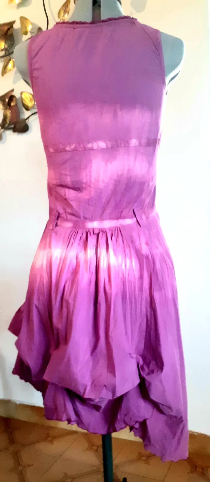 INDIES — Robe mi-longue rose — photo 2
