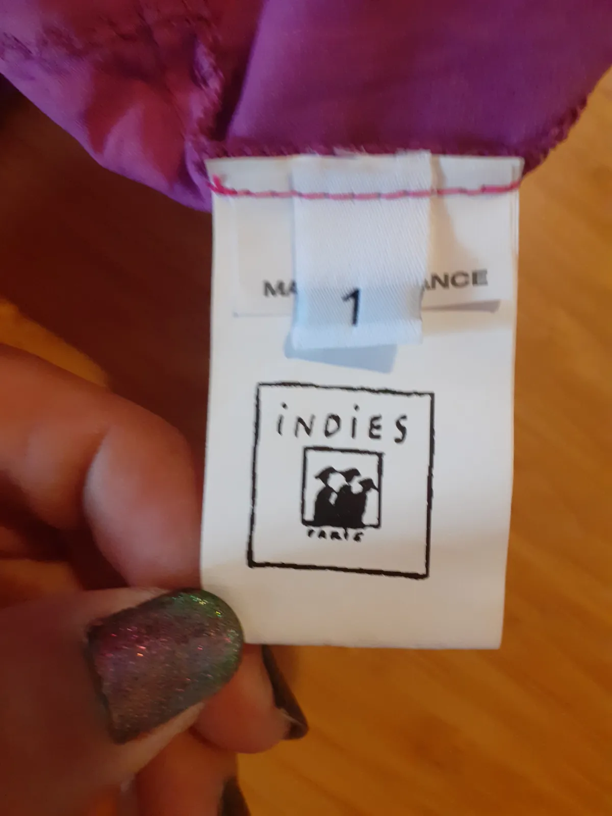 INDIES — Robe mi-longue rose — photo 5
