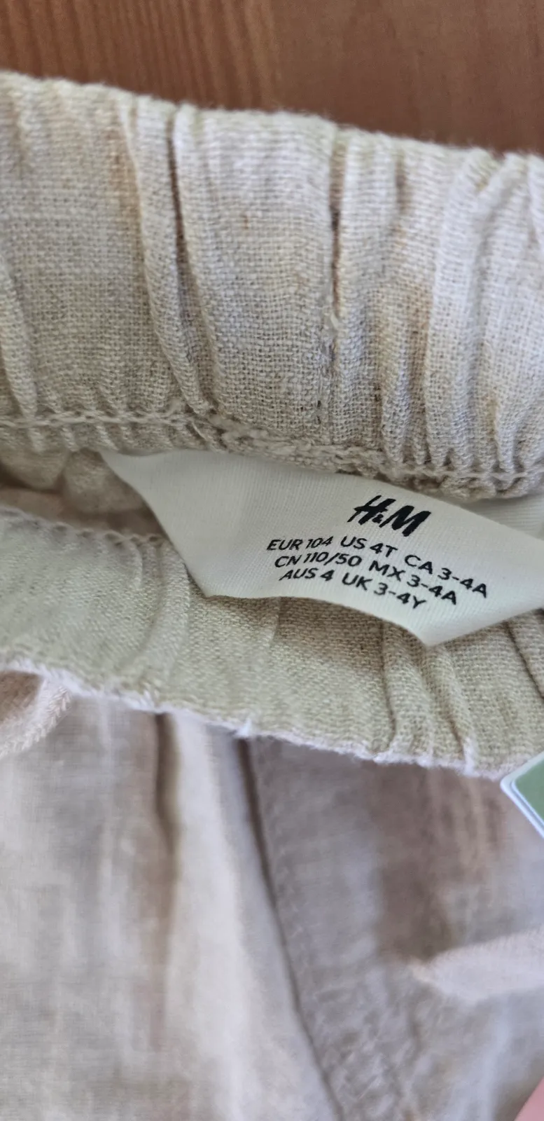 H&M — Neuf short en lin 4ans Garçon — photo 4