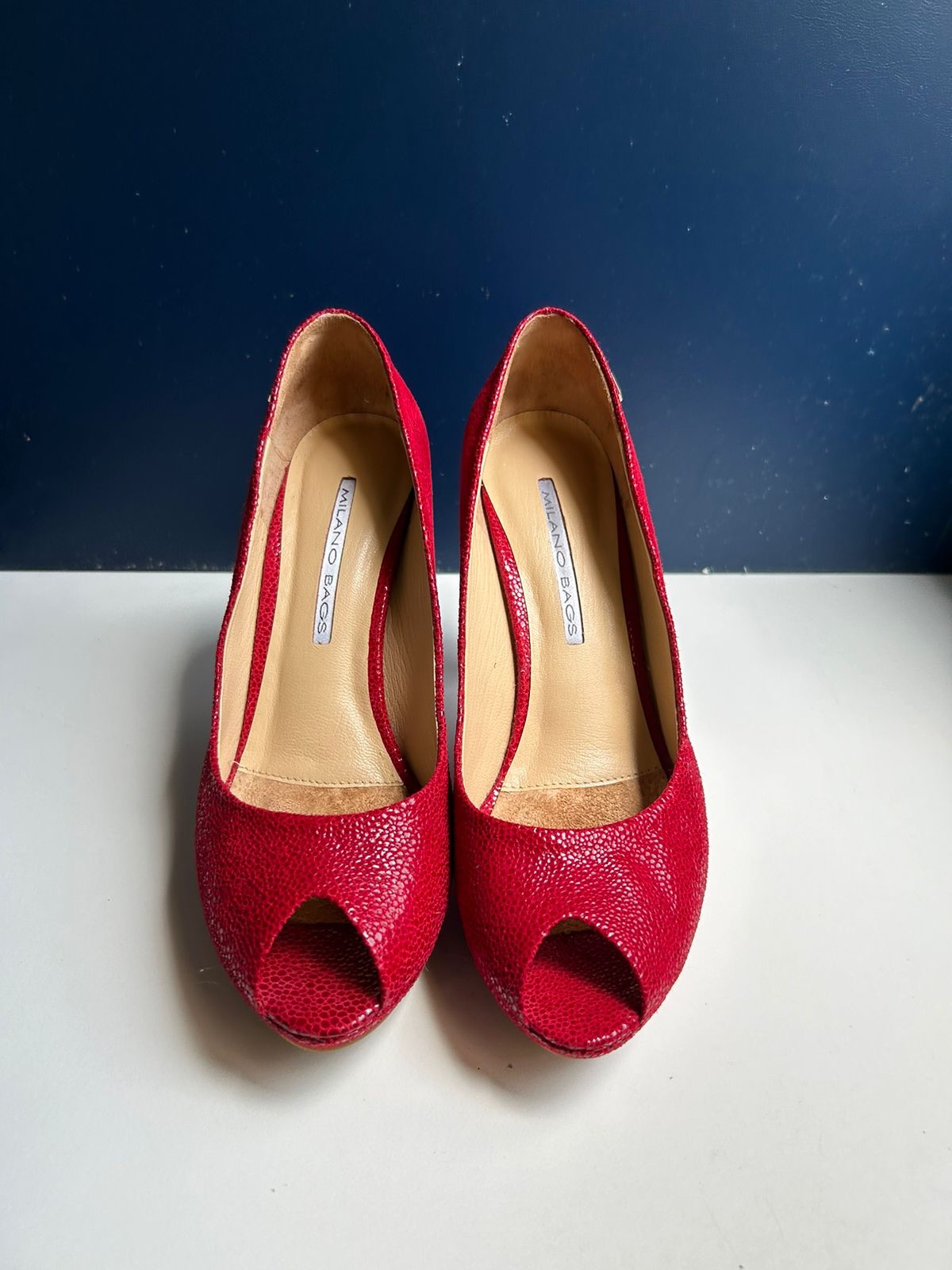 Milano Bags — Escarpins Milano Bags rouges — photo 3