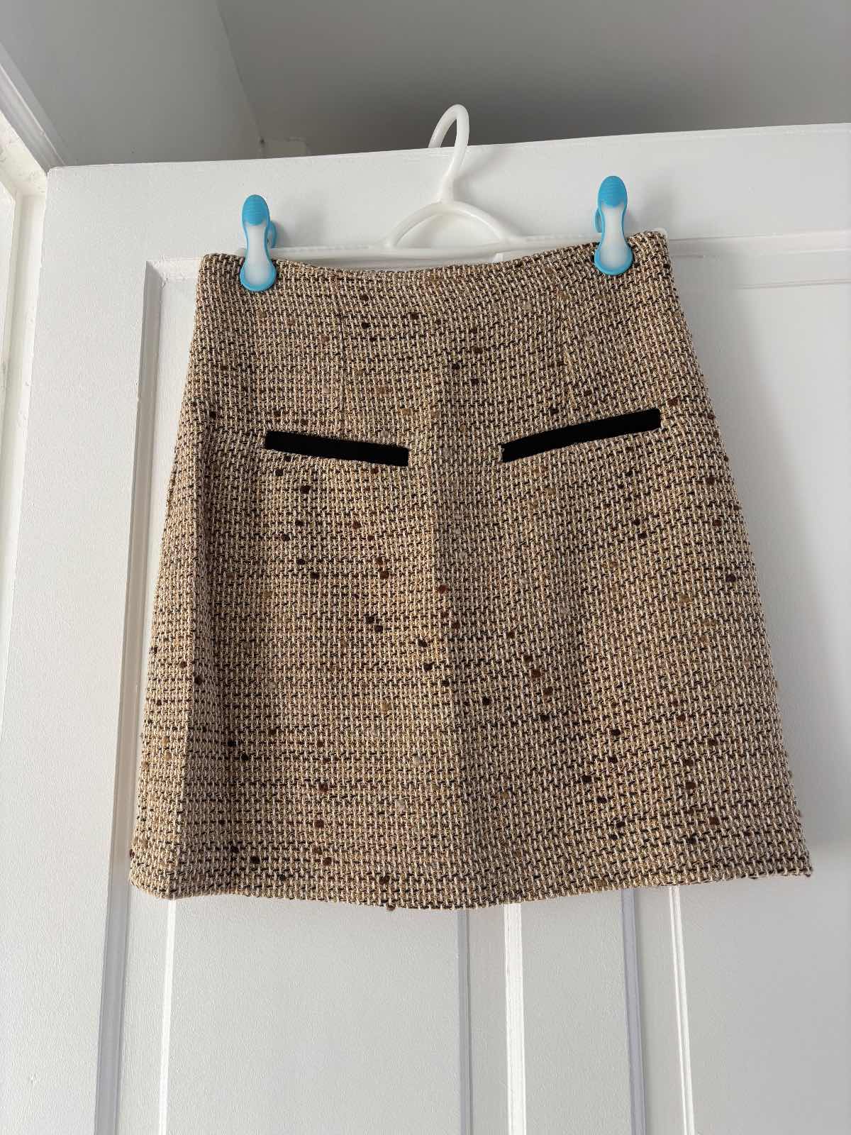 MORGAN — Jupe courte en tweed fantaisie — photo 1