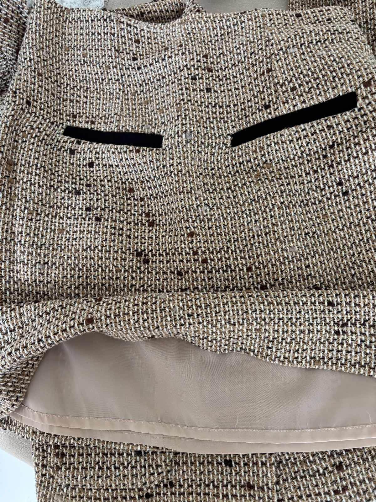 MORGAN — Jupe courte en tweed fantaisie — photo 3