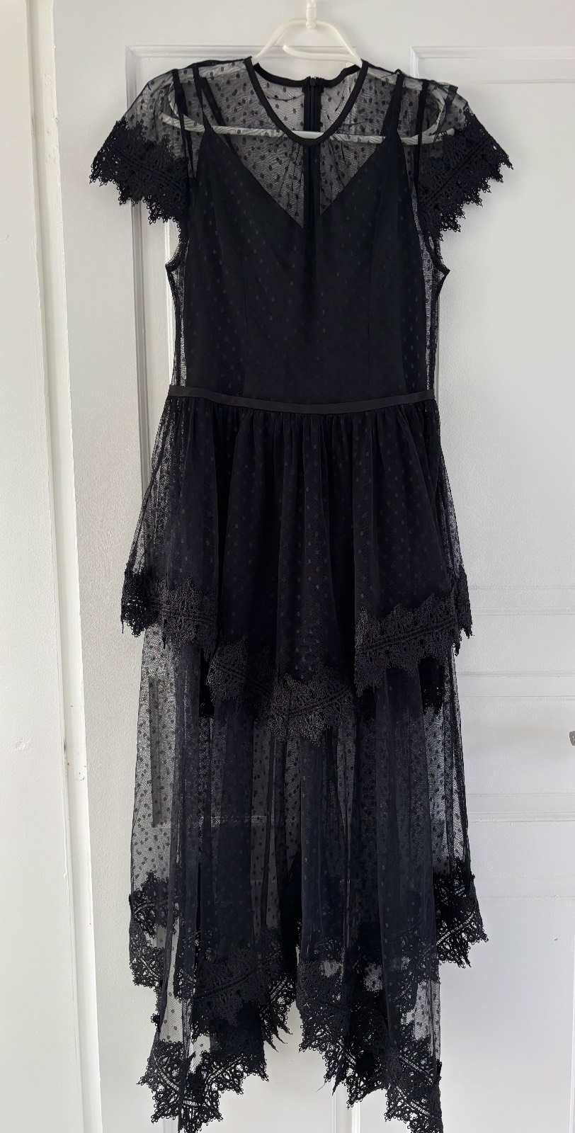 U — Robe longue en dentelle — photo 1