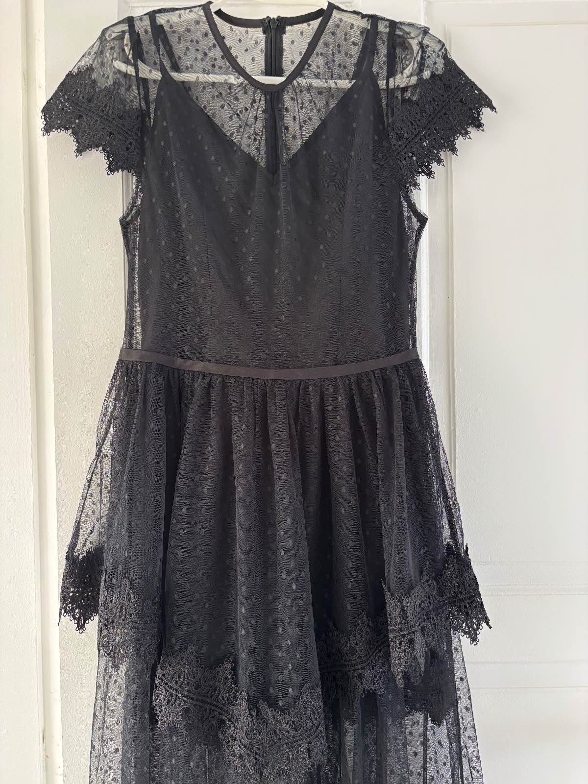 U — Robe longue en dentelle — photo 3