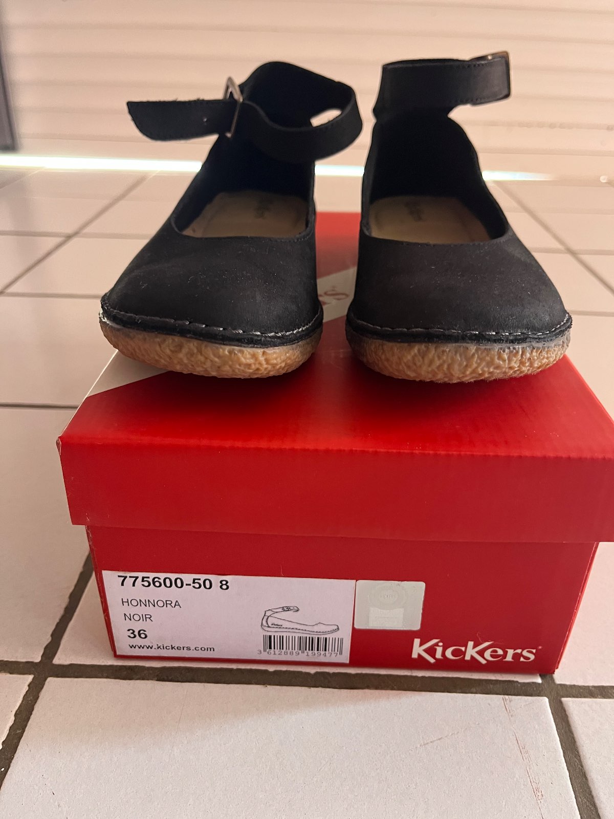 Kickers — Ballerines Kickers noire — photo 2