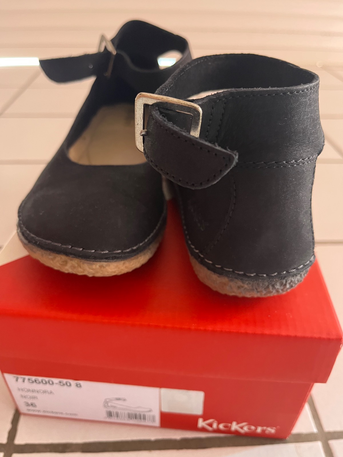 Kickers — Ballerines Kickers noire — photo 4