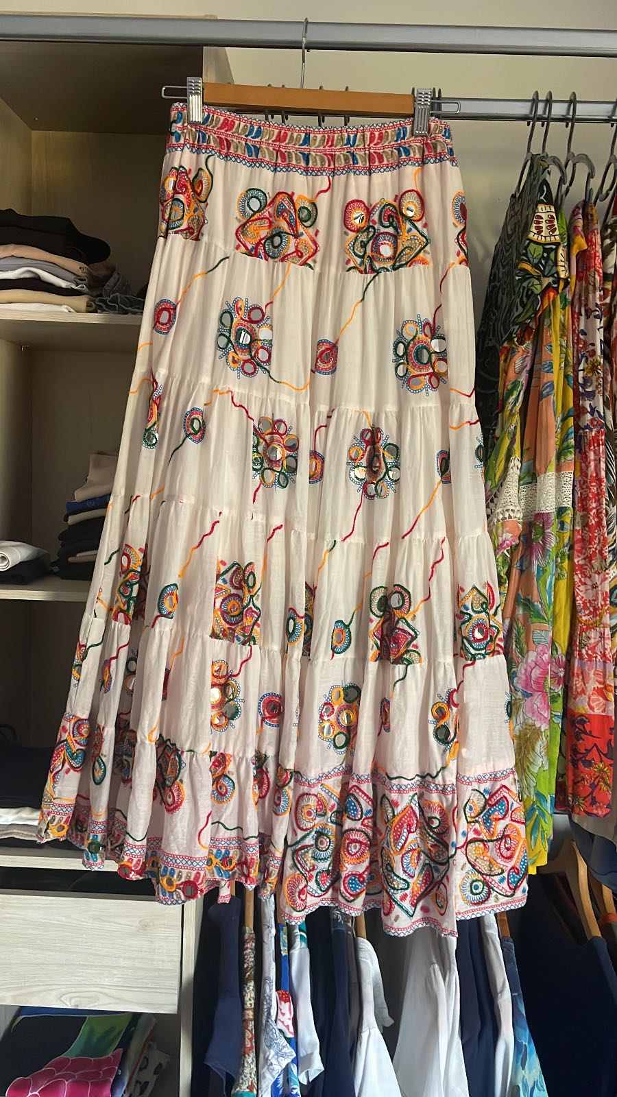 Peace +Love — Jupe indienne boheme — photo 1