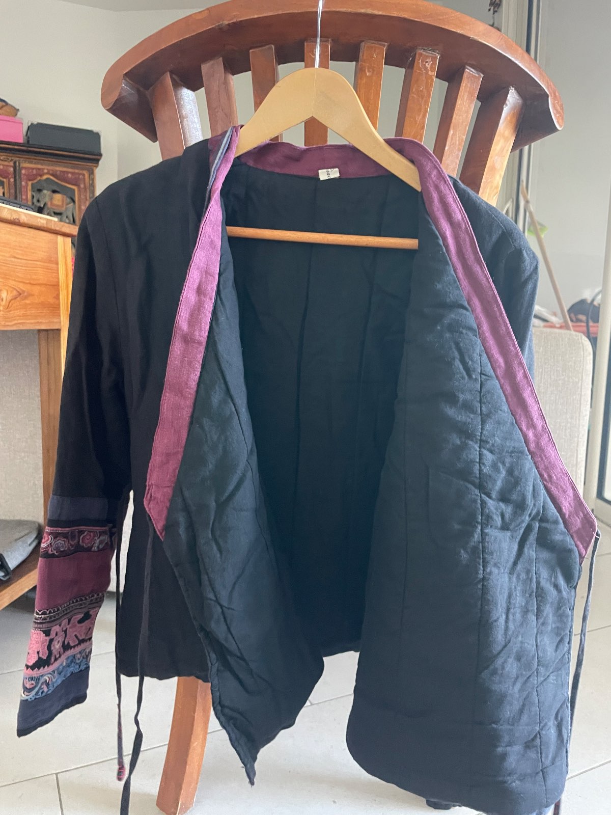 Asie — Veste cache coeur boheme — photo 3