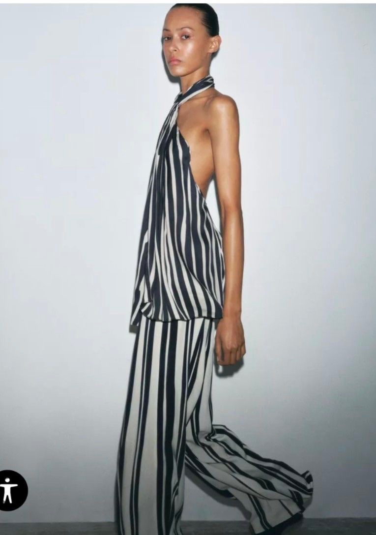Zara — Top dos nu en voile — photo 3