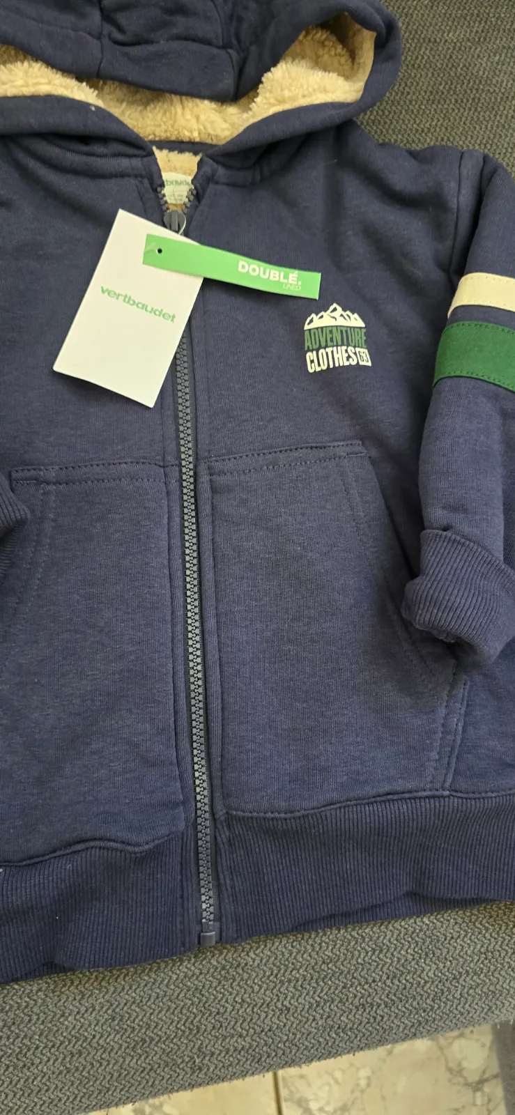 Vertbaudet — Veste /sweat zippé 6ans Garçon — photo 2