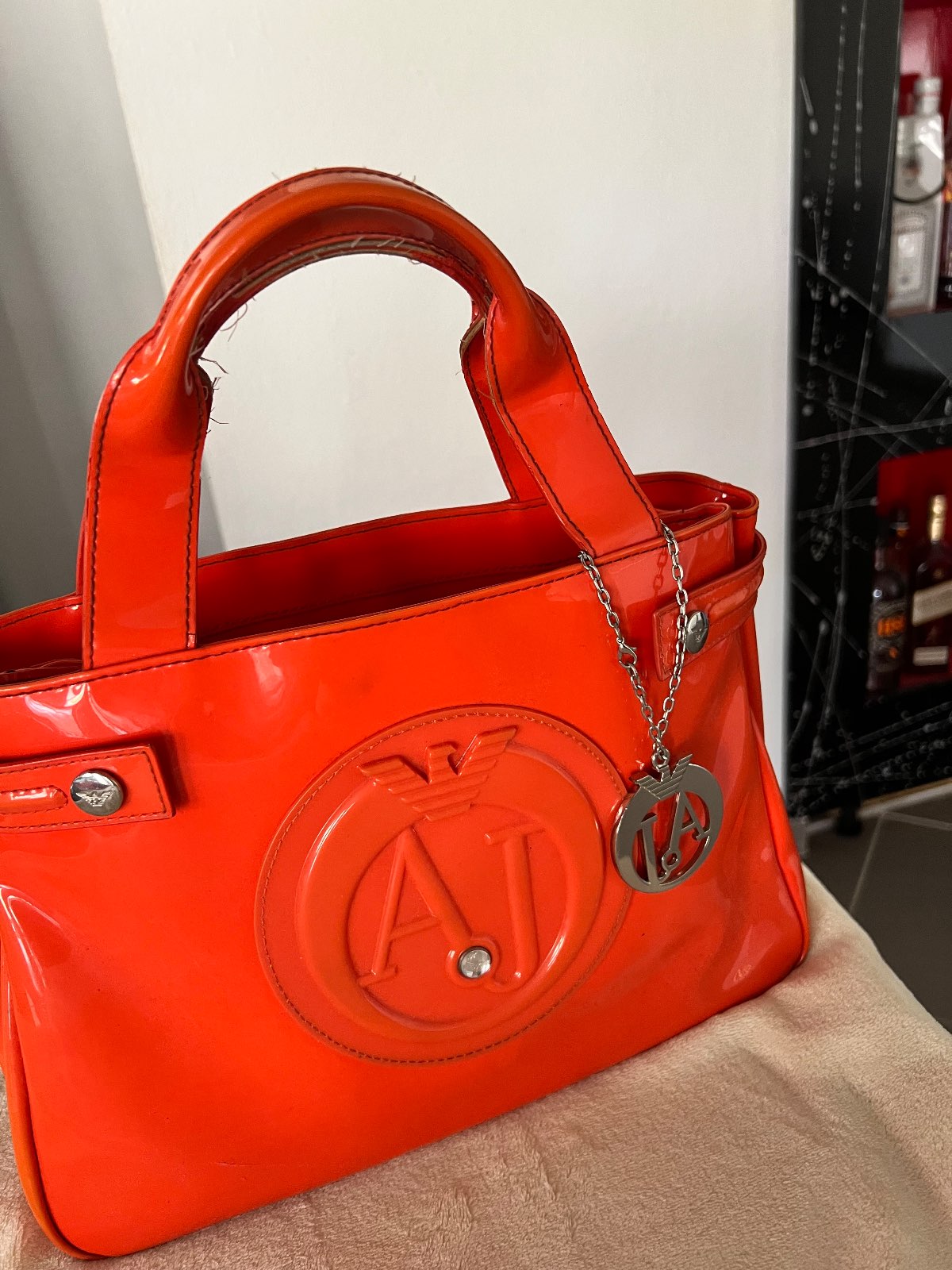 Armani Exchange (A|X) — Sac armani orange — photo 1